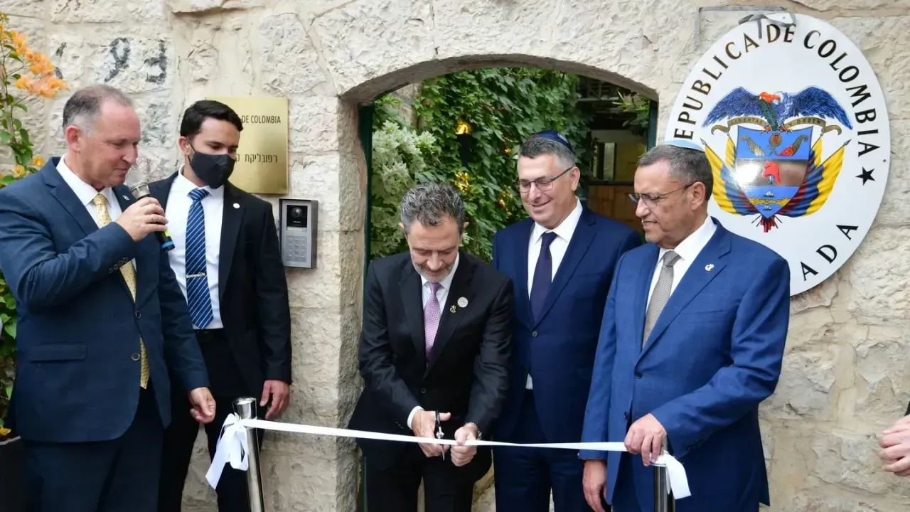 افتتاح سفارت کلمبیا در قدس غربی برخلاف مخالفت‌های جهانی