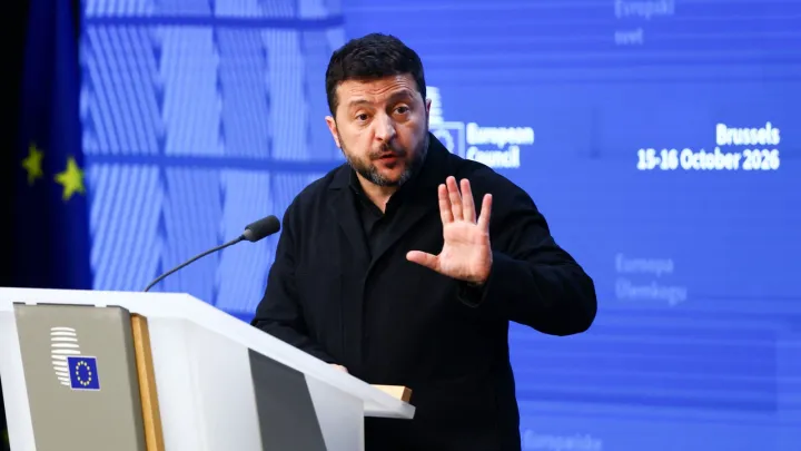 Zelensky insta UE a impor 'fortes' sanções contra a Rússia, pede apoio de 79 mil milhões de dólares