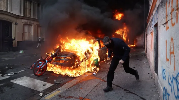 France rocked by nationwide clashes, fires and looting as cost-of-living protests turn violent