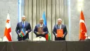 نشست سهجانبه وزیران دفاع ترکیه، آذربایجان و گرجستان در شوشا برگزار شد
