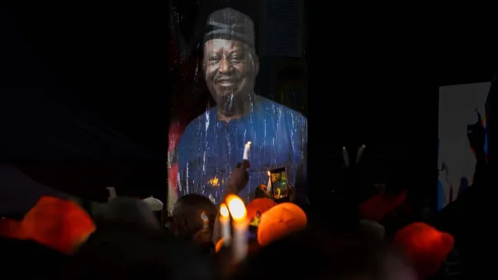 Kenya lights candles in honour of ex-Prime Minister Odinga ahead of his death anniversary