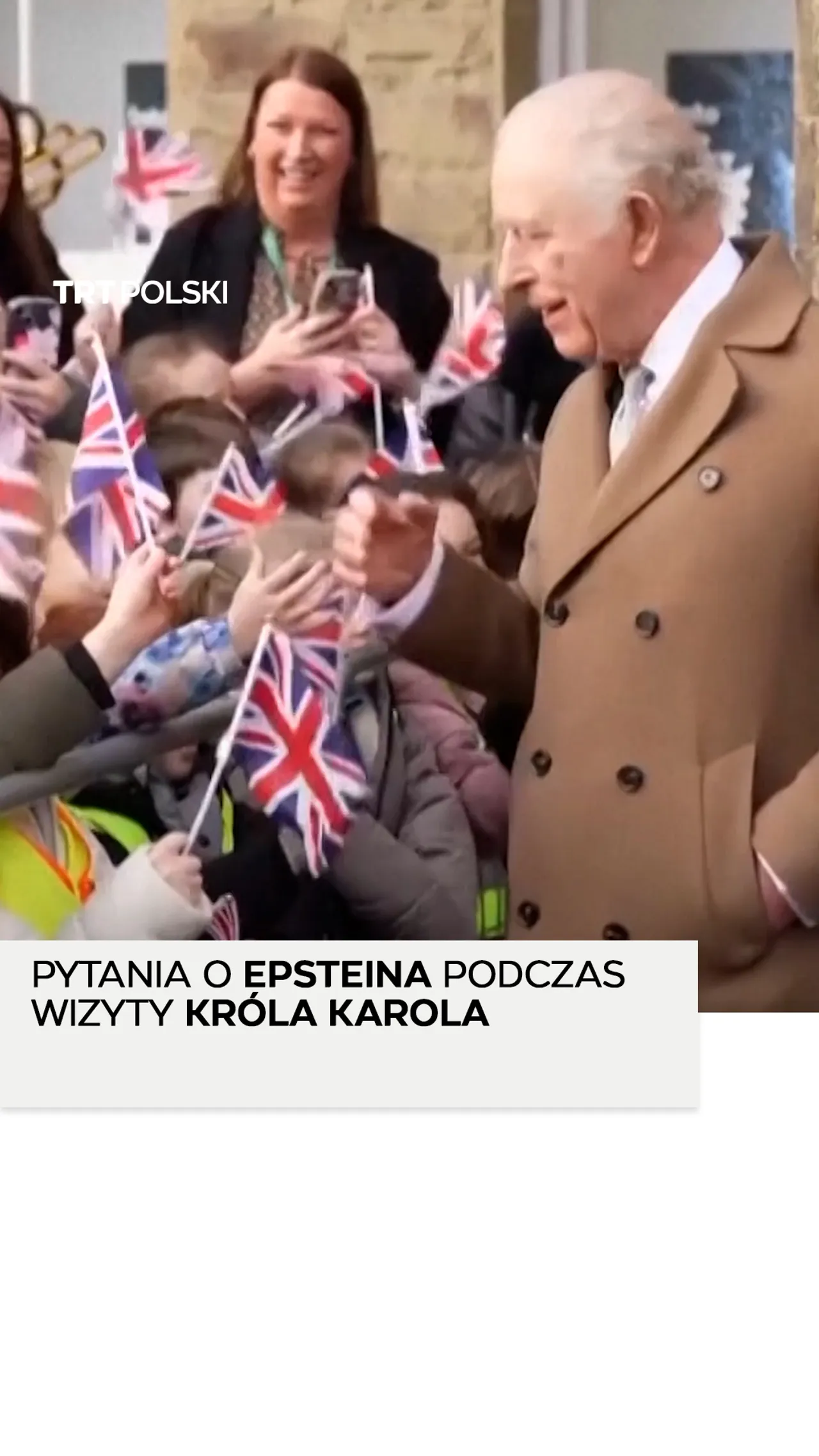 Gwizdy podczas wizyty króla Karola. Pytania o powiązania księcia Andrzeja z Epsteinem