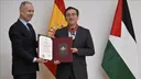 Palestina nderon ministrin e Jashtëm spanjoll Albares me çmimin më të lartë civil
