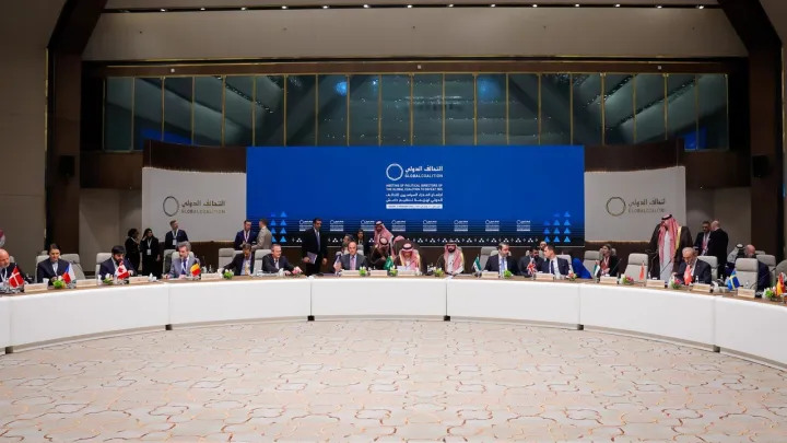 "التحالف الدولي" يرحب بانضمام سوريا ويدعو إلى دعمها والعراق ضد داعش الإرهابي