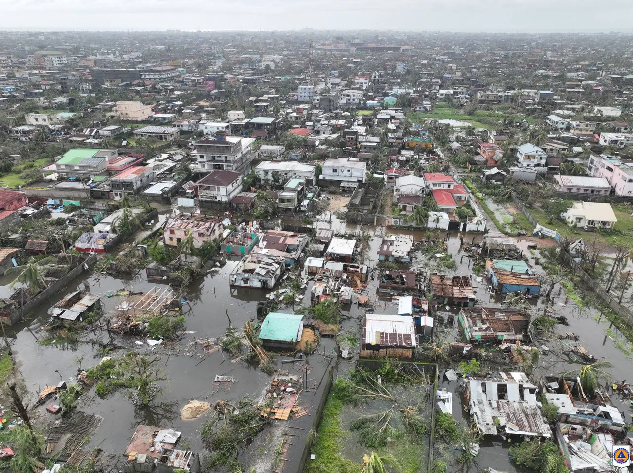 Madagascar: la ville de Taomasina dévastée par le cyclone Gezani