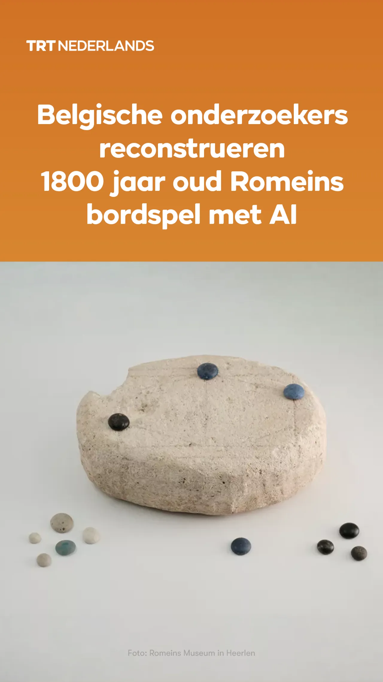 Belgische onderzoekers reconstrueren 1800 jaar oud Romeins bordspel met AI