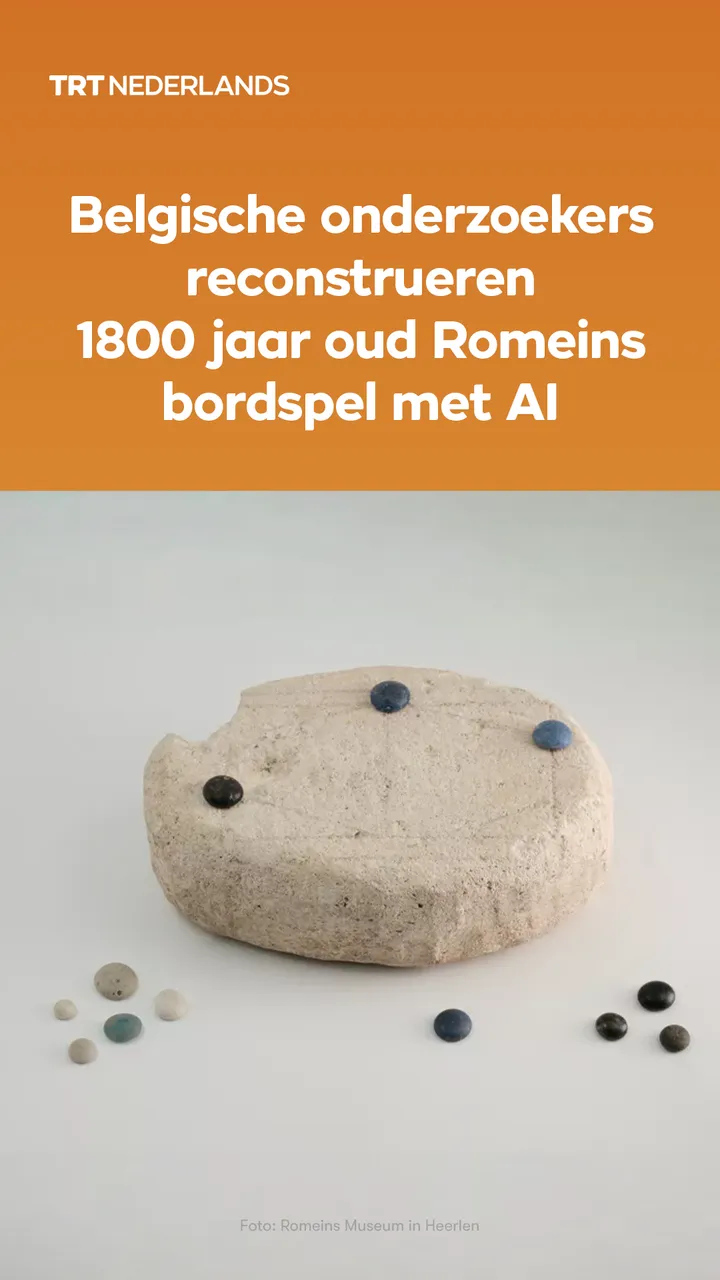 Belgische onderzoekers reconstrueren 1800 jaar oud Romeins bordspel met AI