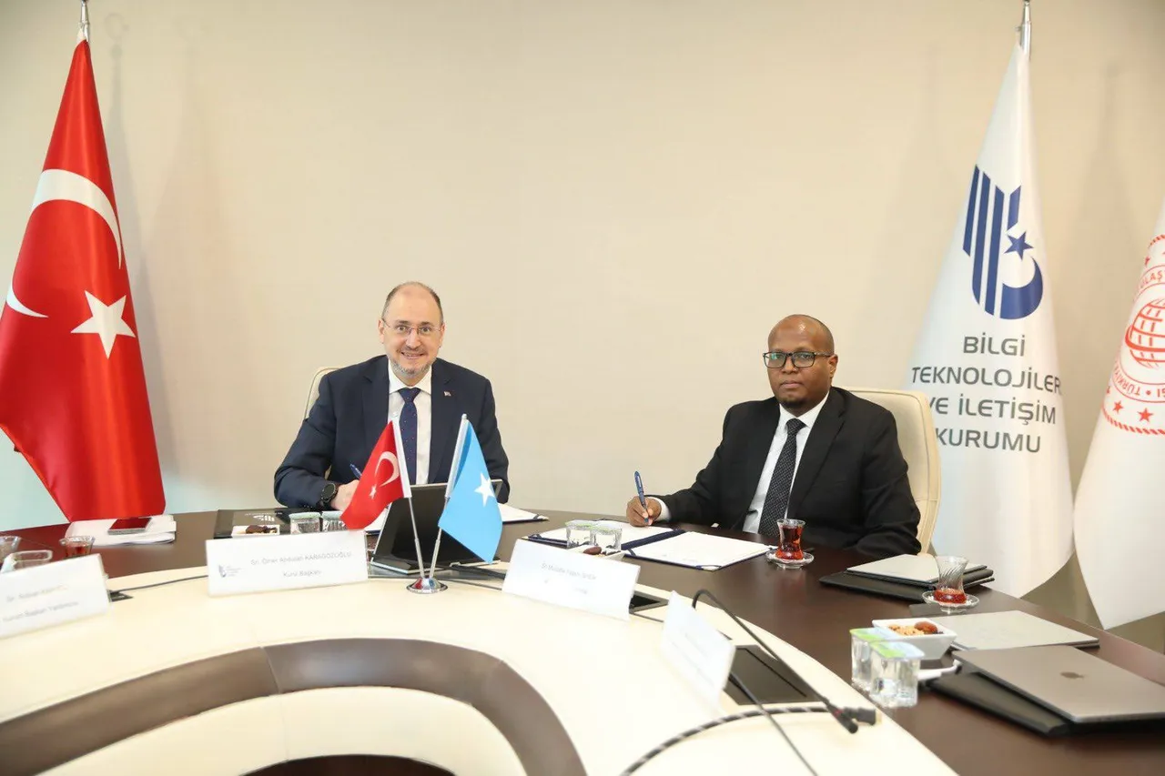 NCA iyo BTK Turkiga oo kala saxiixday is-afgarad lagu xoojinayo iskaashiga isgaarsiinta danabaysan