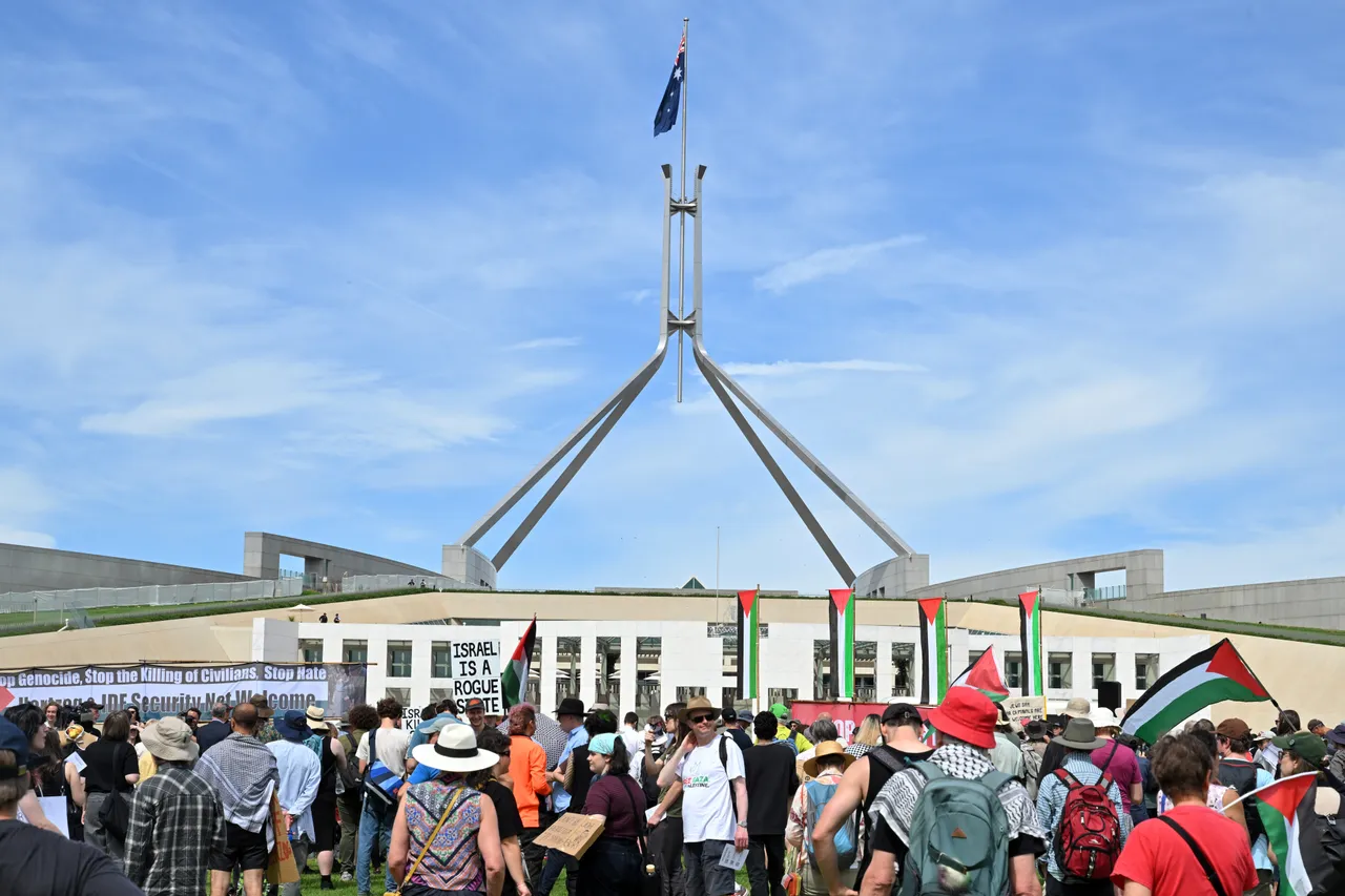 "مطالبين باعتقاله".. استمرار الاحتجاجات في أستراليا رفضاً لزيارة الرئيس الإسرائيلي