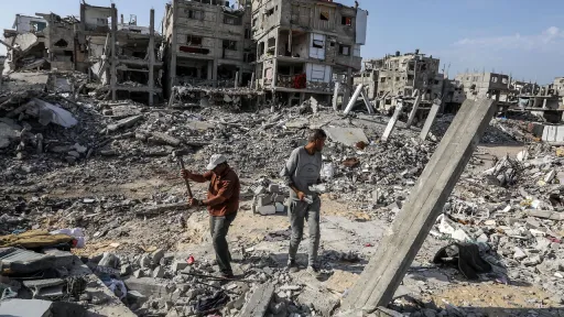 گزارش تحقیقی: پیکر هزاران فلسطینی کشته شده در غزه بر اثر سلاح‌های اسرائیل از بین رفته است