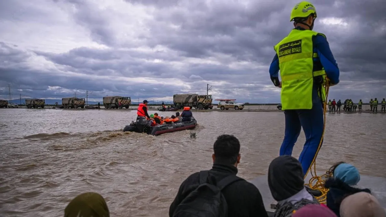 فيضانات المغرب.. 4 وفيات وإجلاء أكثر من 154 ألف شخص وإغلاق مدينة كاملة