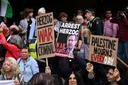 Fresh protests in Melbourne as Herzog wraps up Australia visit