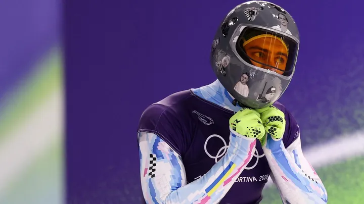 Ukrainian skeleton athlete barred from Olympic race over helmet tribute to war dead