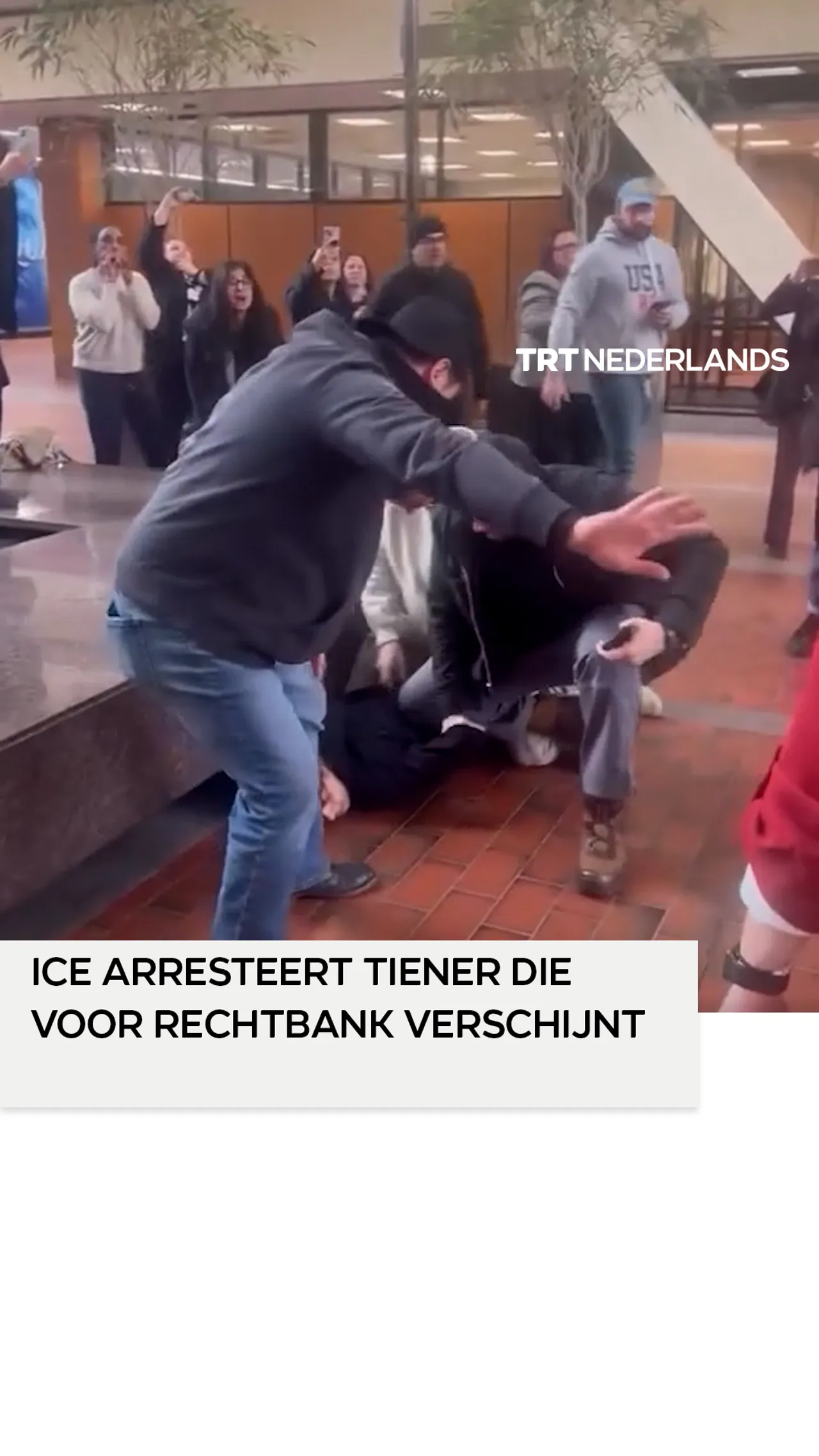 ICE arresteert tiener die voor rechtbank verschijnt