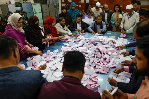 'A day of liberation': Bangladesh counts vote after 'most peaceful' elections