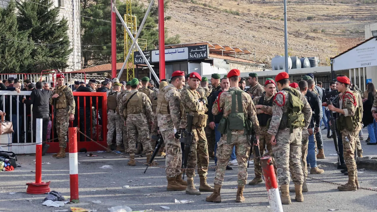 لبنان يعلن إقفال معابر تهريب على حدوده الشرقية مع سوريا