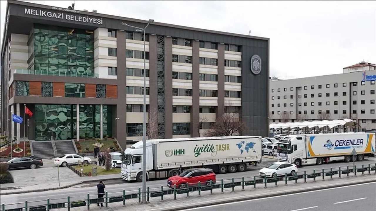 اعزام کاروان جدید کمک‌های زمستانی از ترکیه به غزه