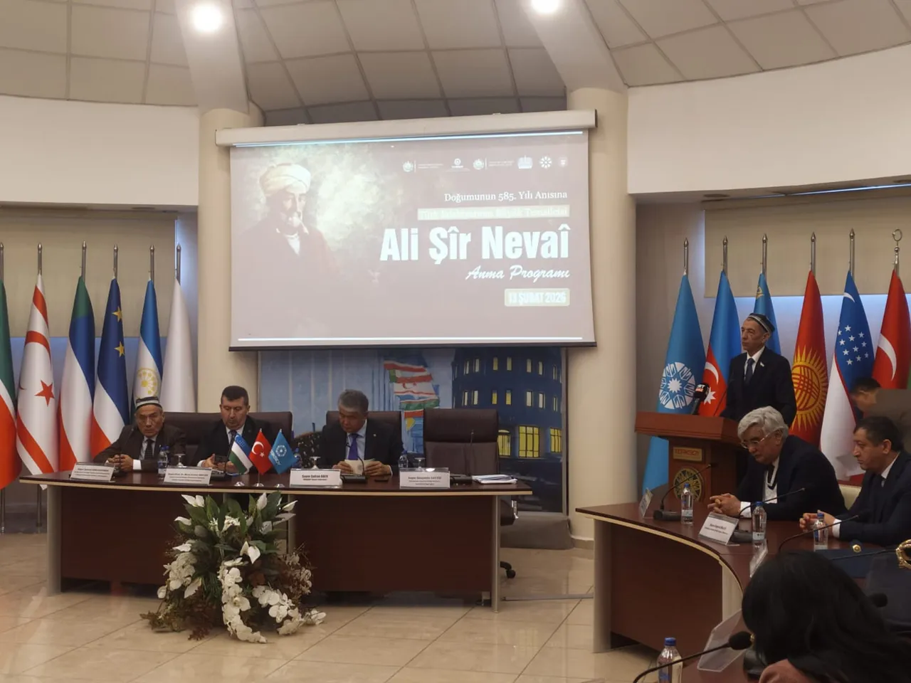 Alisher Navoiy tavalludining 585 - yilligi munosabati bilan Anqarada yod etildi