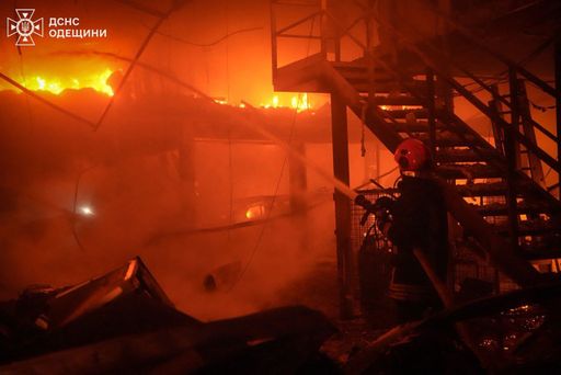 TRT World - One killed, six hurt in Russian air attack on port in Ukraine's Odessa region: official