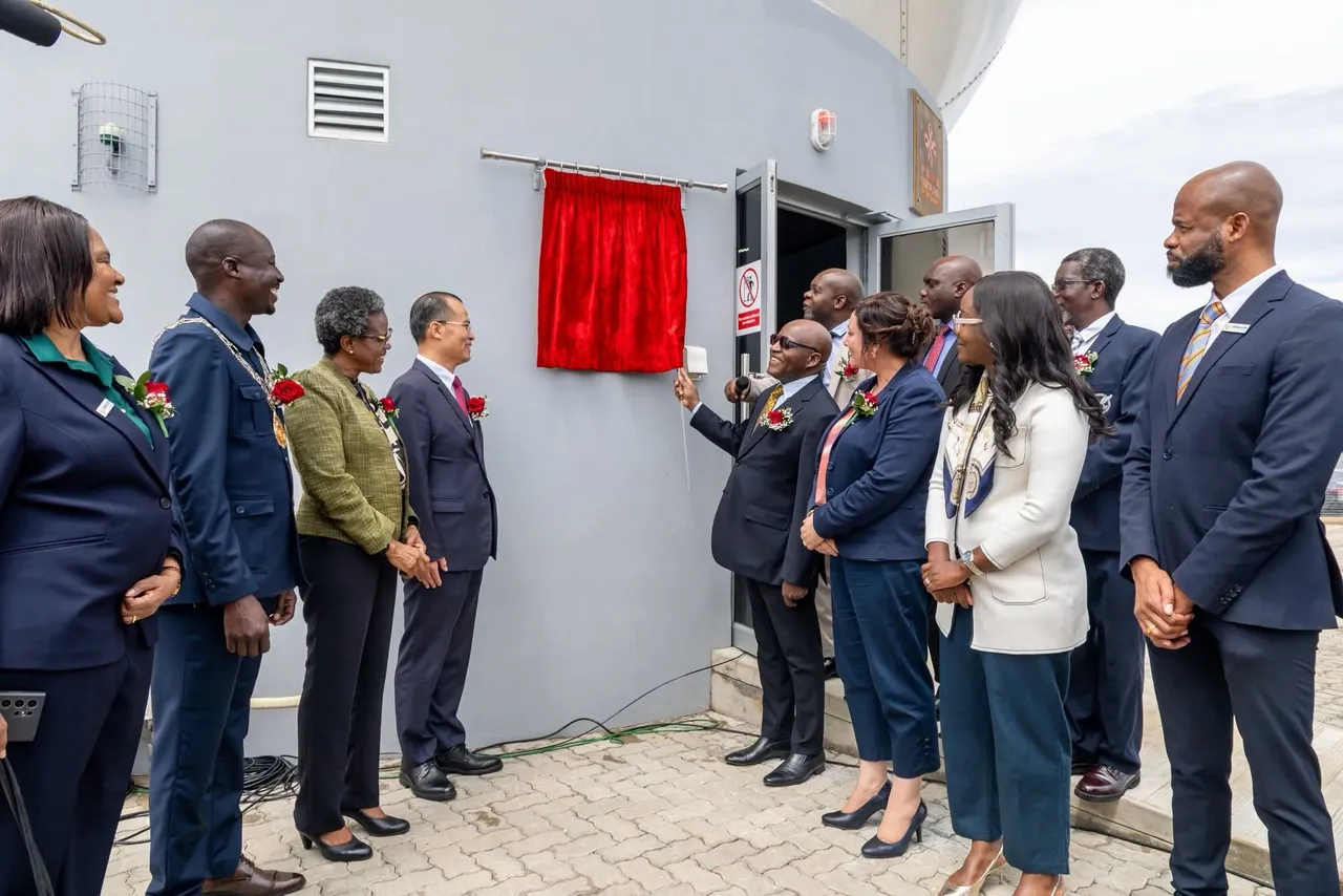 China hands over data-receiving satellite station to Namibia