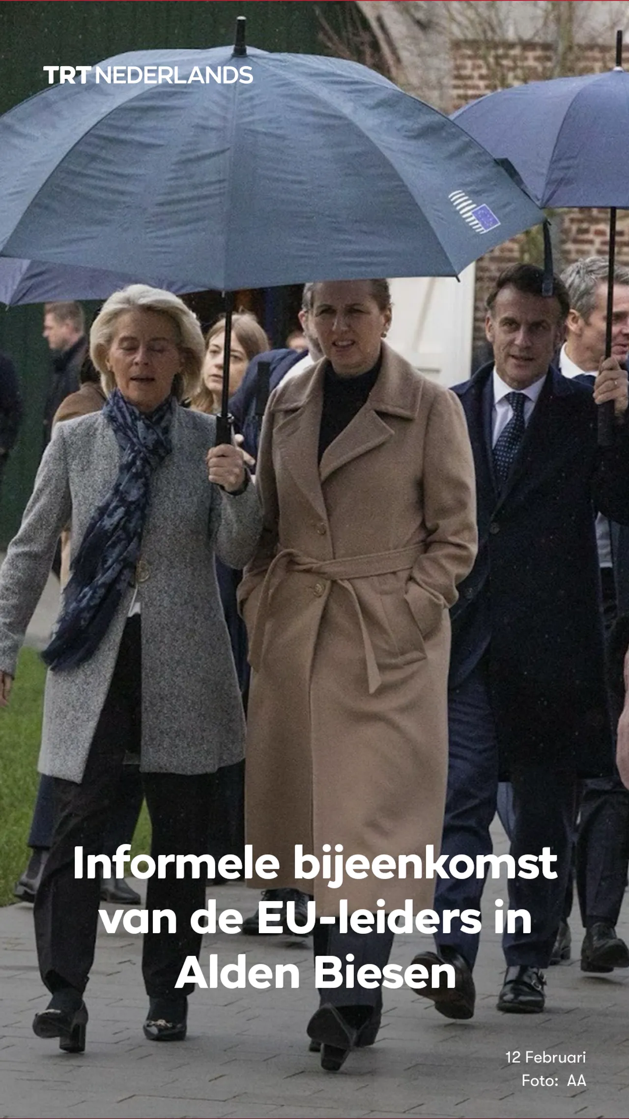 Informele bijeenkomst van de EU-leiders in Alden Biesen