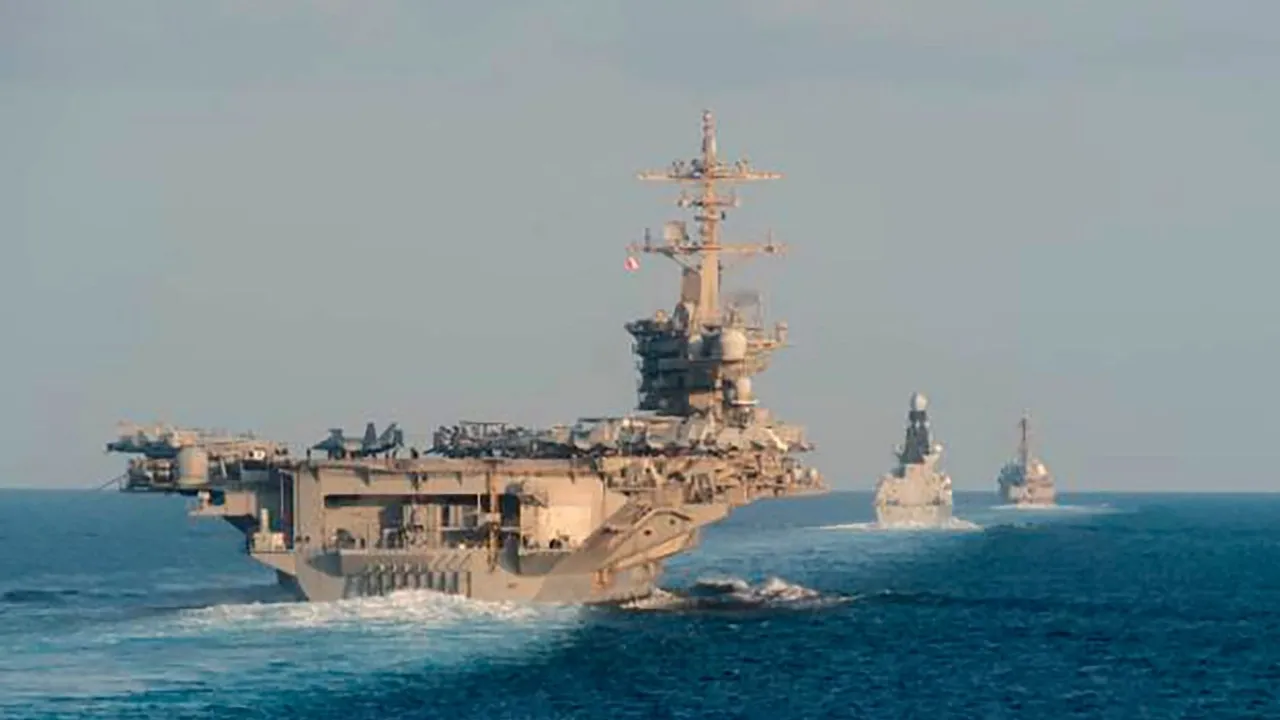 إعلام أمريكي: واشنطن تعتزم إرسال أكبر حاملة طائرات في العالم إلى الشرق الأوسط