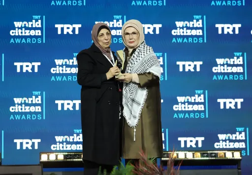 Emine Erdoğan nderon ndryshuesit globalë në edicionin e 7 të të TRT World Citizen Awards