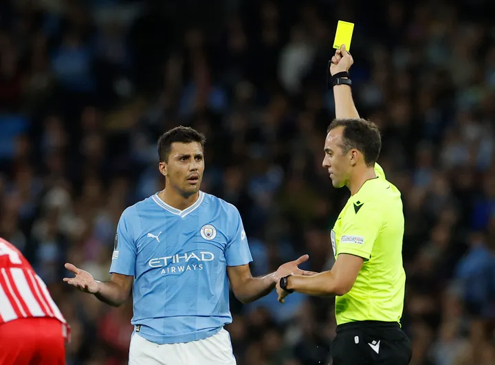 Premier League : Rodri sous la menace d’une suspension pour avoir critiqué l’arbitrage