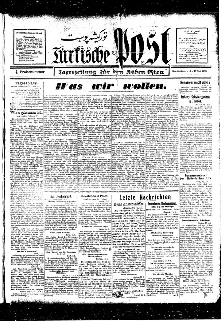Öffentlichkeit, Einfluss und Ideologie: Die deutsche Presse in Istanbul 1890–1944