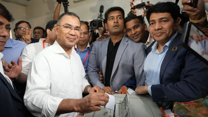 Bangladesh election winner Rahman urges unity to rebuild nation