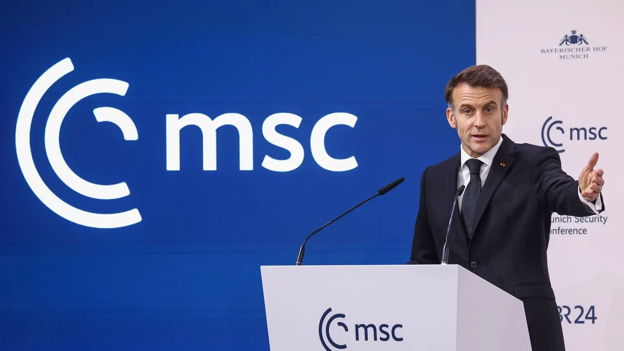 رئیس‌جمهور فرانسه: اروپا باید به یک قدرت ژئوپولیتیک تبدیل شود