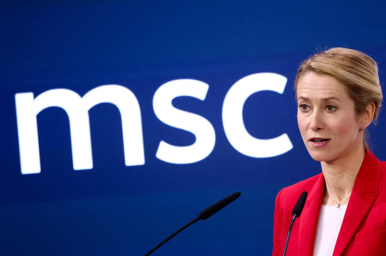 EU’s Kaja Kallas pushes back against US ‘Europe-bashing’