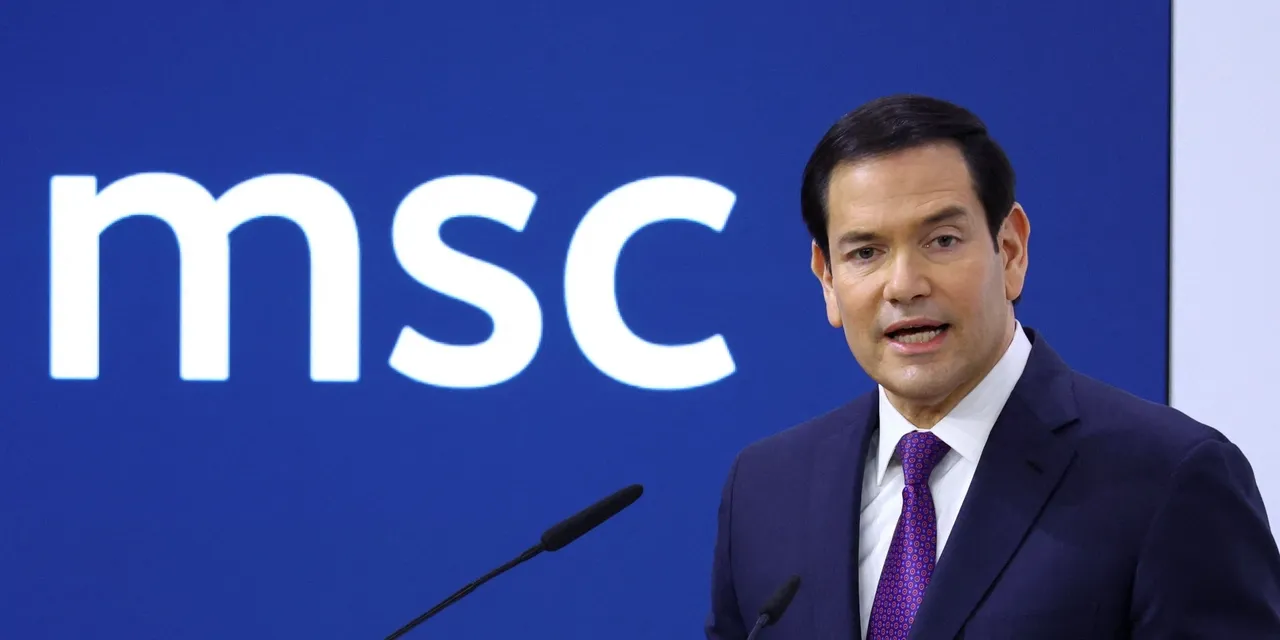 Marco Rubio: "EUA não querem divisão com a Europa, mas uma aliança 'revitalizada'"