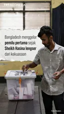 Bangladesh menggelar pemilu pertama sejak Sheikh Hasina lengser dari kekuasaan