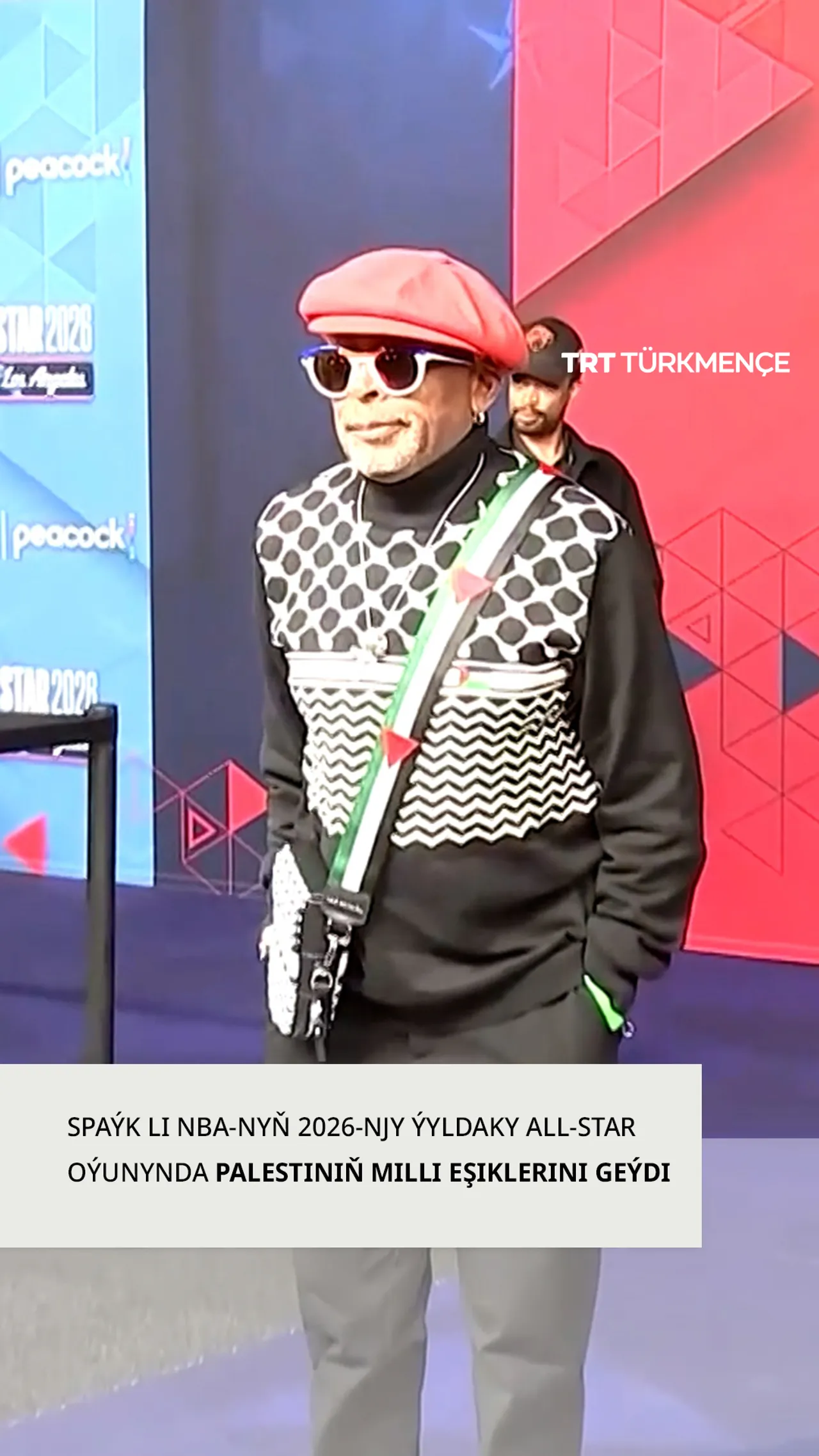 SPAÝK LI NBA-NYŇ 2026-NJY ÝYLDAKY ALL-STAR OÝUNYNDA PALESTINIŇ MILLI EŞIKLERINI GEÝDI