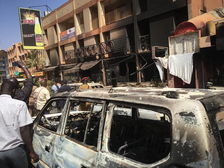 Burial held for seven Ghanaian traders killed in Burkina Faso terrorist attack