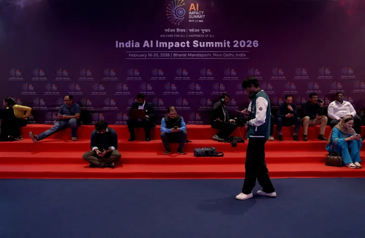 India AI summit spotlights military tech amid robot controversy