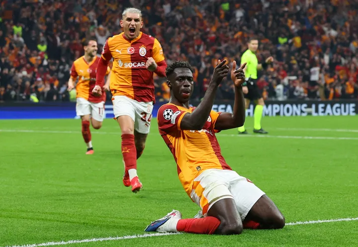 Galatasaray defeat 10-man Juventus 5-2 in Champions League playoff