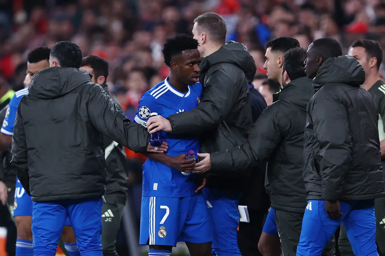 УЕФА отвори истрага за расистичкиот инцидент со Винисиус во Лисабон