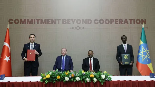 بحضور أردوغان وأحمد.. تركيا وإثيوبيا توقعان اتفاقين في مجالي الاقتصاد والطاقة