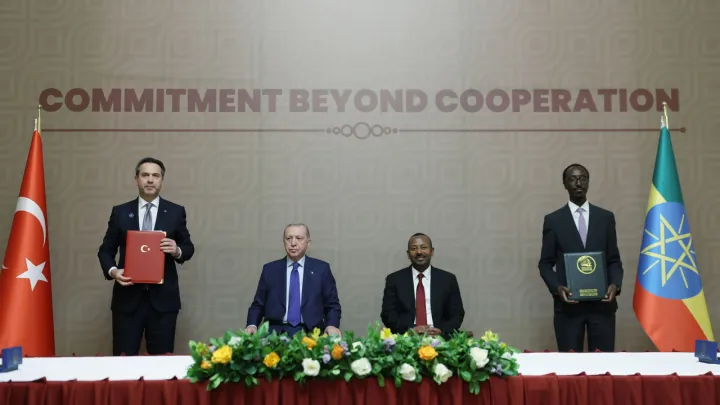 بحضور أردوغان وأحمد.. تركيا وإثيوبيا توقعان اتفاقين في مجالي الاقتصاد والطاقة