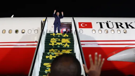 الرئيس أردوغان يغادر إثيوبيا في ختام زيارة رسمية