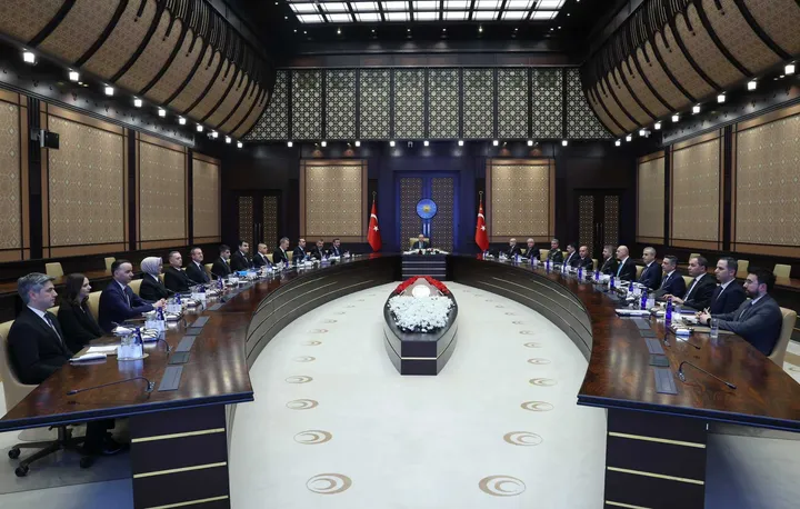 أردوغان يترأس اجتماع اللجنة التنفيذية للصناعات الدفاعية في أنقرة