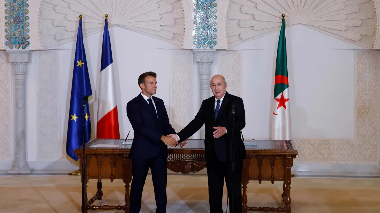 França e Argélia reativam mecanismo de segurança na tentativa de recuperar relações