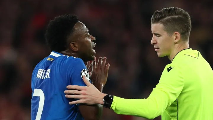 بعد شكوى فينيسيوس.. "يويفا" يحقق في "سلوك تمييزي" بمباراة بنفيكا وريال مدريد