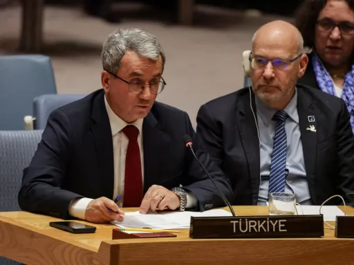 Türkiye condena os esforços de anexação de Israel na Cisjordânia na sessão do Conselho de Segurança