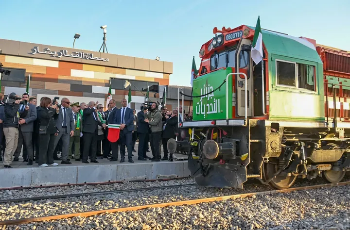 Algérie: Tebboune inaugure la plus longue ligne ferroviaire minière du pays