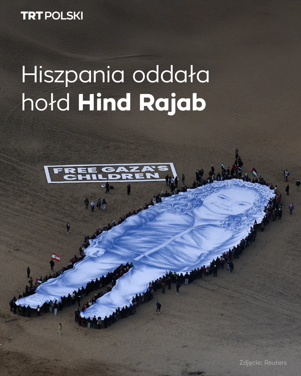 Hiszpania oddała hołd Hind Rajab