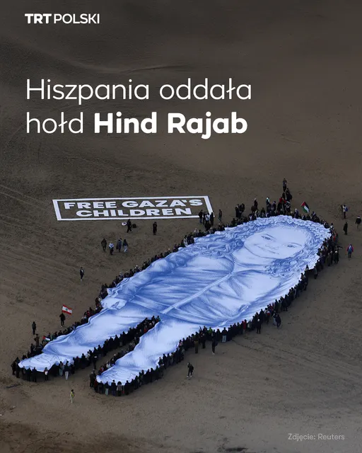 Hiszpania oddała hołd Hind Rajab