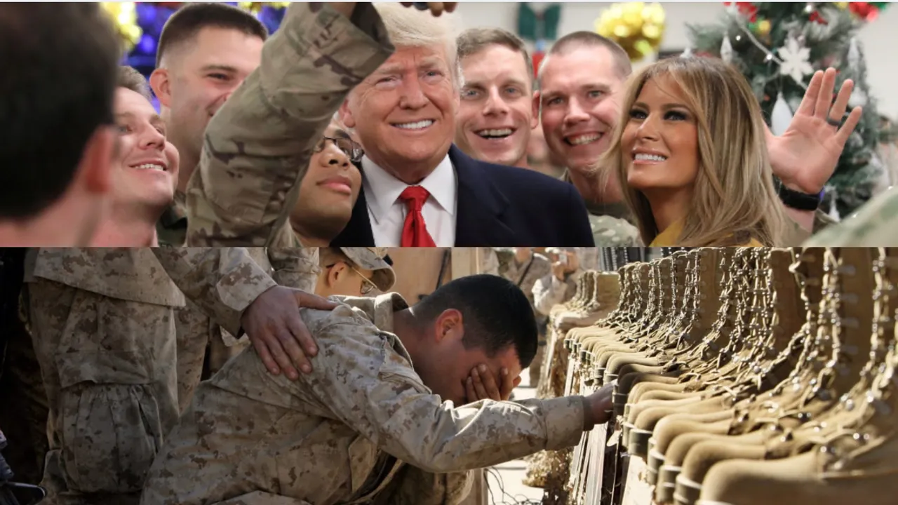 Trump kaže da je razmišljao o dodjeli Medalje časti sebi za posjetu Iraku 2018.